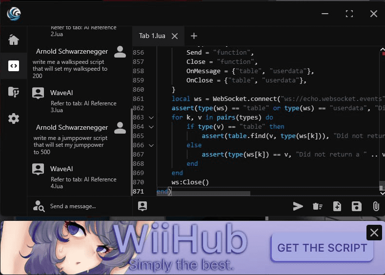 Wave Executor v2.3 [Official site] Windows Executor